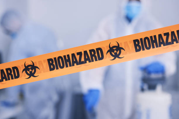Professional Biohazard technician working in Medina, TX